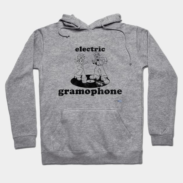 Electric Gramophone! Hoodie by Retro302